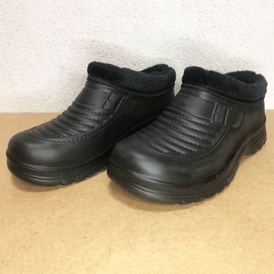 Ботинки мужские утепленные. 45 размер, ботинки мужские для работы. Цвет: черный ws92148-4 фото