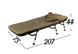 Коропова розкладачка Ranger BED 88 Sleep System (Арт. RA 5523) RA5523 фото 6