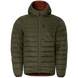 Легкий Пуховик Storm Hood G-Loft 150 Олива/Оранжевый, S 2459-S фото 4
