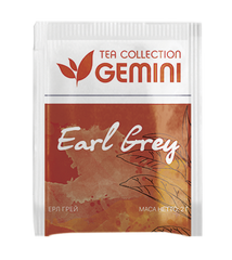 Чай Gemini в пакетиках Earl Grey Ерл Грей 50 шт 0037 фото