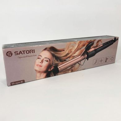 Плойка для волосся Satori SS-2510-BL 25 Вт, Праска для завивки волосся, Стайлер SV-302 для укладання 254770 фото