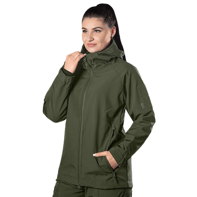 Жіноча куртка Stalker SoftShell Олива (7441), L 7441-L фото