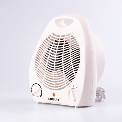 Тепловентилятор Sokany Electric Heater 30m2 2000W дуйка электрический обогреватель SK1650 фото