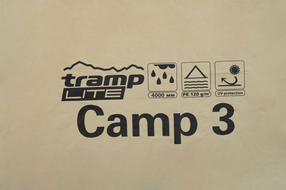 Намет Camp 3 місний Tramp Lite, UTLT-007-sand UTLT-007-sand фото