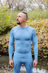 Термобілизна чоловіча Tramp Active комплект (футболка+штани) UTRUM-021-blue, 2XL  UTRUM-021-blue-2XL фото