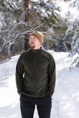 Кофта флісова Tribe Fleece Jacket Half Zip T-KJ-0012-olive, 58 T-KJ-0012-olive-58 фото
