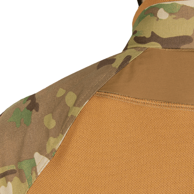 Боевая рубашка CM Raid Twill/CoolPass Pique Multicam/Койот (7047), S 7047(S) фото