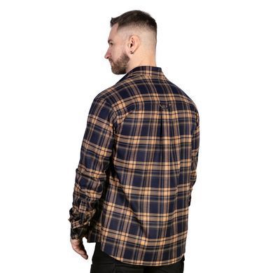 Рубашка "Буревой" Orange/Navy 9578(2XL) фото