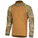Боевая рубашка CM Raid Twill/CoolPass Pique Multicam/Койот (7047), S 7047(S) фото 1