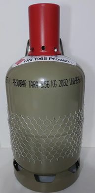 Балон газовий пропан 12 літрів UN1965 ГБ-5/12 фото