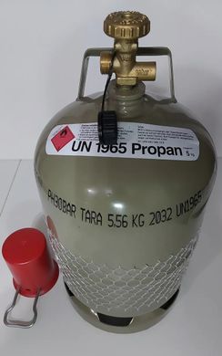 Балон газовий пропан 12 літрів UN1965 ГБ-5/12 фото