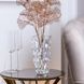 Ваза для цветов стеклянная прозрачная хамелеон 23.5 см для роз • для орхидей • для тюльпанов • для сухоцветов HP137 фото 3
