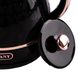Електрочайник 1.7 літра Sokany електричний чайник 2200 Вт безшумний чорний електрочайник SK1030B фото 5