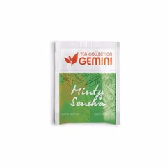 Чай Gemini в пакетиках Minty Sencha Сенча мятная 50 шт 0040 фото