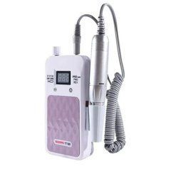 Портативний фрезер для нігтів Nail Drill YT-928 акумуляторний з індикатором заряду на 35 000 оборотів. XV-635 Колір: сірий 156584 фото