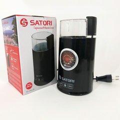 Электрическая кофемолка SATORI SG-1803-BL, кофемолка электрическая домашняя. Цвет: черный ws72581-2 фото
