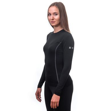 Термофутболка жіноча Sensor Merino Active LS black 11109024, SW11MA-black-S SW11MA-black-S фото