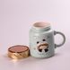 Кухоль керамічний Creative Show Ceramics Cup Cute Girl 420ml кухоль для чаю з кришкою HPCY8240GR фото 2