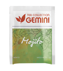 Чай Gemini в пакетиках Mojito Мохито 50 шт 0041 фото
