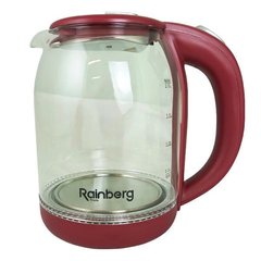 Електрочайник Rainberg RB-2218 3200 Вт 2 л. Колір: червоний ws44526-1 фото
