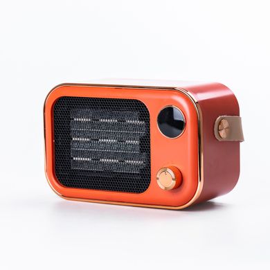 Тепловентилятор до 25 кв м 1200 Вт обогреватель электрический напольный дуйчик Оранжевый HPAQL039O фото