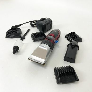 Професійна машинка для стрижки волосся GEMEI GM-550 з двома акумуляторами 7179(XXL) фото