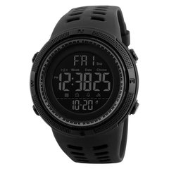 Годинник наручний чоловічий SKMEI 1251BK ALL BLACK, фірмовий спортивний годинник. Колір: чорний ws73999-1 фото