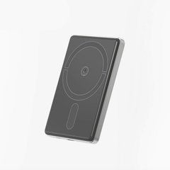 Power Bank Aspor A381 Magnetic Wireless 5000mAh (Type-C/20W)- сірий (900154) 900154 фото