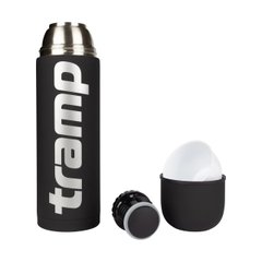 Термос Tramp Soft Touch 1 л, чорний, UTRC-109 black UTRC-109-black фото