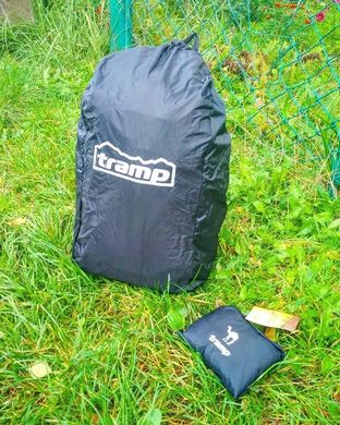 Накидка на рюкзак Tramp L (70-100л) чорна, UTRP-019 UTRP-019-black фото