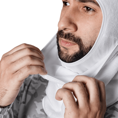 Балаклава Pro Fleece 230 Біла (8468) 8468 фото