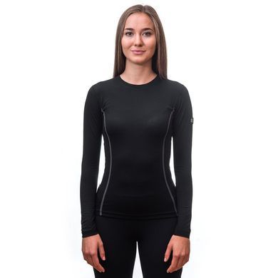 Термофутболка жіноча Sensor Merino Active LS black 11109024, SW11MA-black-L SW11MA-black-L фото