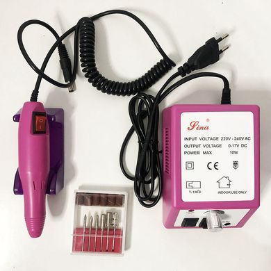 Фрезер с насадками для маникюра Beauty nail DM-14/2000, Фрезера для маникюра HZ-879 педикюра коррекции 28705 фото