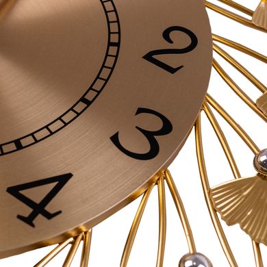 Годинник настінний великий оригінальний для вітальні декоративний годинник на стіну 60×60 см HP203 фото