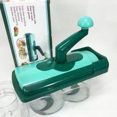 Ручная овощерезка с разными насадками Nicer Dicer Twist, Механічна тертка SM-642 для овочів 127272 фото