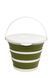 Відро Tribe Water Bucket Lid 10 л силіконове з кришкою T-FJ-0050, olive T-FJ-0050-olive фото 2