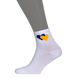 Шкарпетки Жовто-блакитні серця Білі (7169), 36-40 7169 (36-40) фото 2