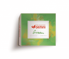 Зелений чай Gemini Green в пакетиках без конверту 100 шт 0032 фото