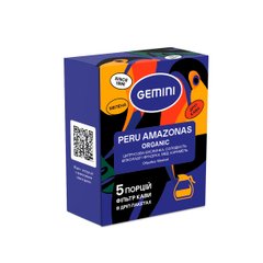 Дрип-кофе Gemini Peru Amazonas Organic 5 шт 000055 фото