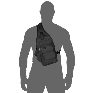 Сумка Gunner Sling 2.0 Чорна (7112) 7112 фото