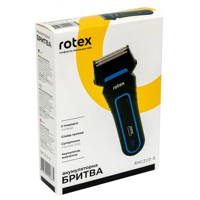 Электробритва мужская ROTEX RHC210-S, бритва для бороды, триммер механический ws63711 фото