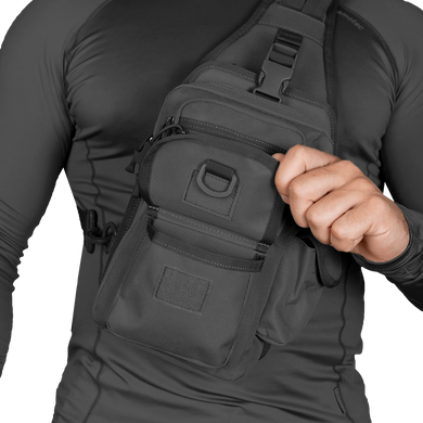 Сумка Gunner Sling 2.0 Чорна (7112) 7112 фото