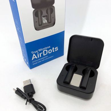 Навушники TWS MiPods PRO+LCD MI | Бездротові навушники | Bluetooth навушники | Блютуз навушники в кейсі ws45618 фото