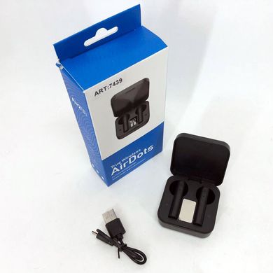 Навушники TWS MiPods PRO+LCD MI | Бездротові навушники | Bluetooth навушники | Блютуз навушники в кейсі ws45618 фото