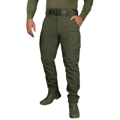 Штани SoftShell Vent Олива (7331), S 7331-S фото