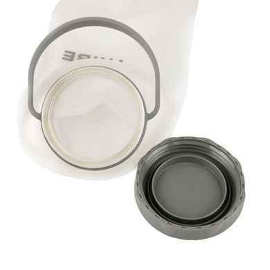 Пляшка Tribe Soft Bottle 1 л TPU м'яка T-FE-0023-crystal-white T-FE-0023-grey фото