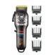 Машинка для стрижки волосся професійна акумуляторна LED дисплей, потужний триммер для стрижки VGR V-699 Чорний V699B фото 1