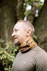 Пов'язка флісова Tribe Neck Warmer з затяжкою T-KF-0020 OS, coyote T-KF-0020-coyote фото