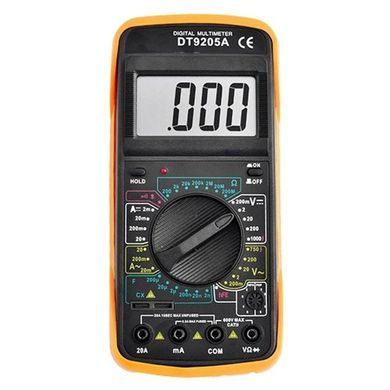 Мультиметры для работы Digital Multimeter DT9205A, Вольтметр PE-253 постоянного напряжения 267620 фото