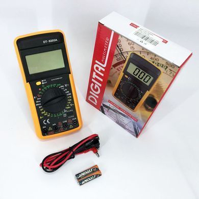 Мультиметры для работы Digital Multimeter DT9205A, Вольтметр PE-253 постоянного напряжения 267620 фото
